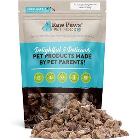 Raw Paws Freeze Dried Chicken Liver Dog & Cat Treats, 4-oz - Made in USA - Liver Treats for Dogs & Cats
