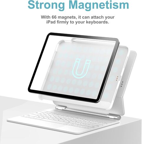 Carbon Fiber Case for Magic Keyboard iPad Pro 11 2022/2021/2020/2018 (Keyboard not Included) and iPad Air4/Air5 (2022/2020) 10.9 with Pencil Holder, Magic Keyboard Case in Kuwait