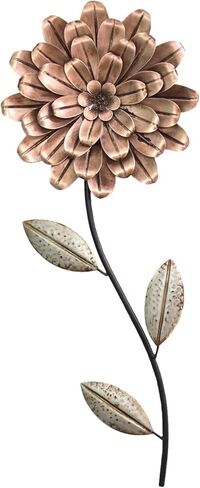 ستراتون ديكور منزلي S11554 ديكور جداري بجذع زهرة رومانسية، 8.66 عرض × 0.98 عمق × 21.46 ارتفاع، ذهبي in Kuwait