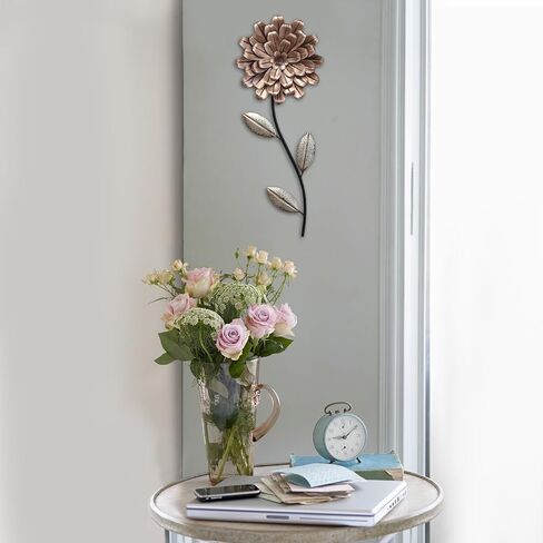 ستراتون ديكور منزلي S11554 ديكور جداري بجذع زهرة رومانسية، 8.66 عرض × 0.98 عمق × 21.46 ارتفاع، ذهبي in Kuwait