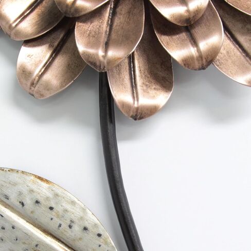 ستراتون ديكور منزلي S11554 ديكور جداري بجذع زهرة رومانسية، 8.66 عرض × 0.98 عمق × 21.46 ارتفاع، ذهبي in Kuwait