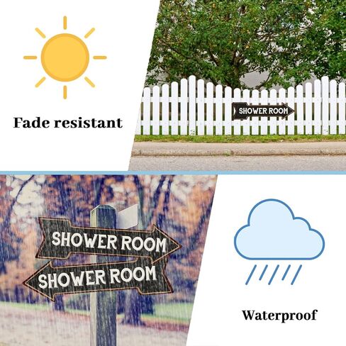 غرفة الاستحمام المعادن السهم الأيسر علامة الرجعية نظرة 6 "× 18" القصدير الديكور الفن تسجيل للمنزل المطبخ الحمام مزرعة مضحك جدار ديكور in Kuwait