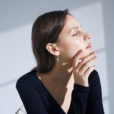 أقراط مسدس مسدس متدلية أقراط مجوهرات هدايا للأم والأصدقاء وعيد ميلاد الأم in Kuwait