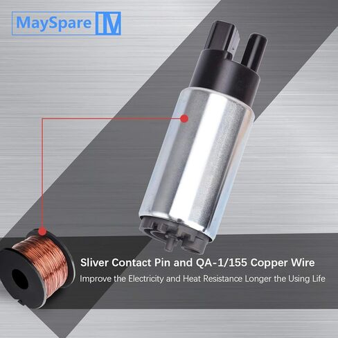 مجموعة مضخة الوقود الكهربائية MaySpare مضخة وقود داخل الخزان مع مجموعة تركيب 255 LPH تناسب التدفق العالي نماذج متعددة تحل محل E8229 E2068 E8213 EFP382A in Kuwait