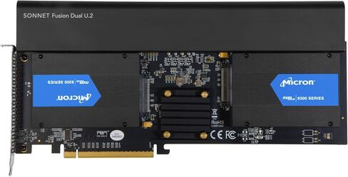 بطاقة Sonnet Technologies Fusion Dual U.2 SSD PCIe in Kuwait