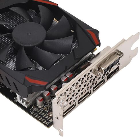 بطاقة رسومات VBESTLIFE RX 580، بطاقات رسومات ألعاب الكمبيوتر 256 بت 8 جيجابايت GDDR5 مع DVI، 16 PCI Express 3.0، تدعم 4K@60 هرتز HD، مراوح مزدوجة، لألعاب الكمبيوتر (580 8G D5) in Saudi Arabia