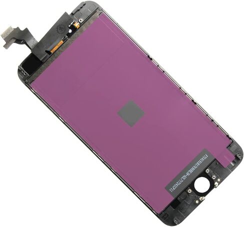 مجموعة استبدال شاشة LCD الأصلية لجهاز iPhone 6 Plus مقاس 5.5 بوصة A1522 A1524 A1593 شاشة LCD تعمل باللمس ومحول رقمي زجاجي طقم إصلاح كامل التجميع (أبيض) in Saudi Arabia