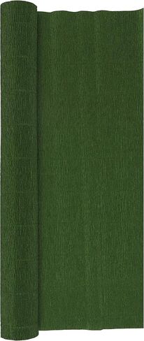 Crepe Paper Roll, Heavy Italian 140 g, 13.3 sqft, Leaf Green in Saudi Arabia