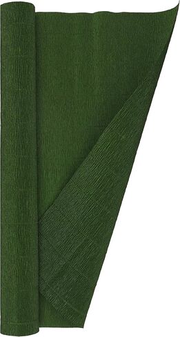 Crepe Paper Roll, Heavy Italian 140 g, 13.3 sqft, Leaf Green in Saudi Arabia