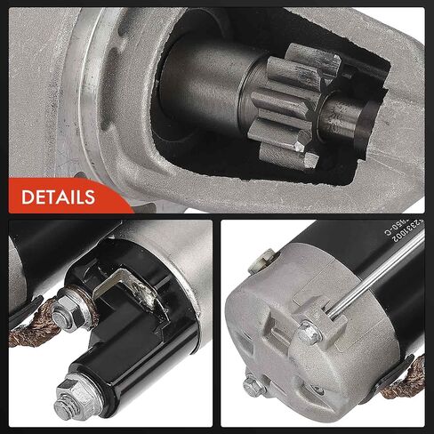 A-Premium Starter Motor Compatible with Subaru Impreza 2002-2007 & Saab 9-2X 2005-2005, 2.0L 2.5L, 12V 1.0KW 9-Teeth Counterclockwise, Replace# 23300AA420, 2810021050 in Saudi Arabia