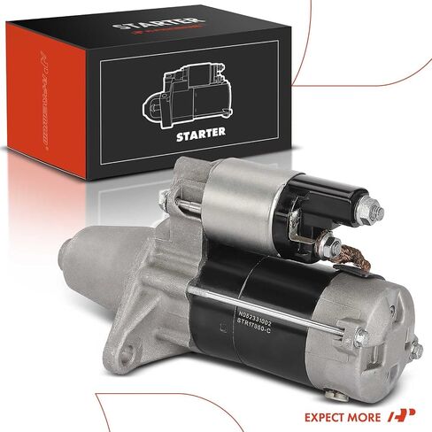 A-Premium Starter Motor Compatible with Subaru Impreza 2002-2007 & Saab 9-2X 2005-2005, 2.0L 2.5L, 12V 1.0KW 9-Teeth Counterclockwise, Replace# 23300AA420, 2810021050 in Saudi Arabia