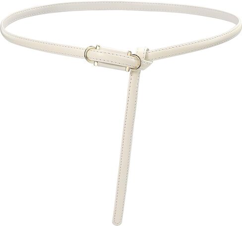 أحزمة جلدية رفيعة من جلامورستار للنساء، حزام خصر رفيع للفساتين in Kuwait