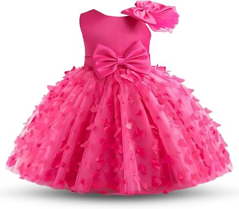 NNJXD Baby Girl Birthday Party Dress Tutu Toddler Girl Pageant Ball Gown in Saudi Arabia