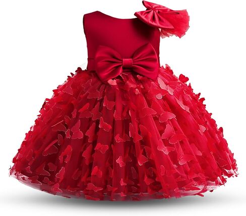 NNJXD Baby Girl Birthday Party Dress Tutu Toddler Girl Pageant Ball Gown in Saudi Arabia