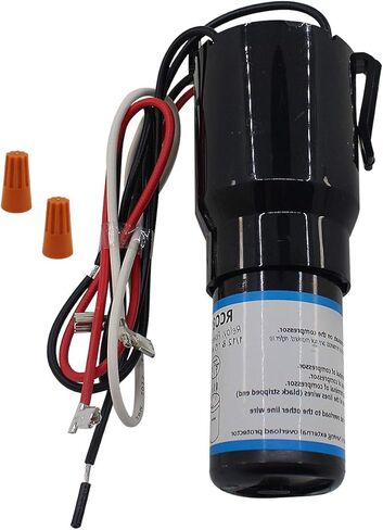 مجموعة البداية الصلبة RCO810 3 في 1 لمكثف البدء لثلاجات ومجمدات ومكثف التحميل الزائد المتوافق مع Supco، مُصنف من 1/12 إلى 1/5 HP-120V يستبدل RCO810، TJ90RCO810، AP4503019 in Kuwait