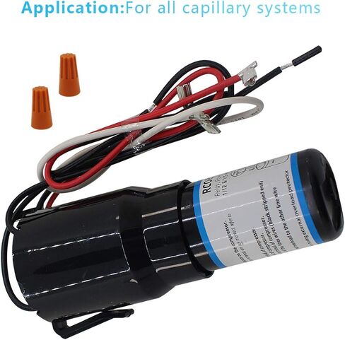 مجموعة البداية الصلبة RCO810 3 في 1 لمكثف البدء لثلاجات ومجمدات ومكثف التحميل الزائد المتوافق مع Supco، مُصنف من 1/12 إلى 1/5 HP-120V يستبدل RCO810، TJ90RCO810، AP4503019 in Kuwait