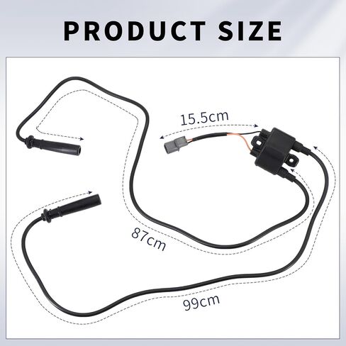 Dokili Ignition Coil 63P-82310-01-00 F6T557 Compatible with Yamaha F60 4 Stroke F150 F50 F75 F90 Kawasa.ki Ultra Motocycle in Saudi Arabia