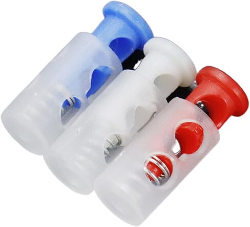 120 قطعة من أبازيم الربيع البلاستيكية للأمتعة والملابس على الظهر وخيمة أبازيم برباط قابلة للتعديل in Kuwait