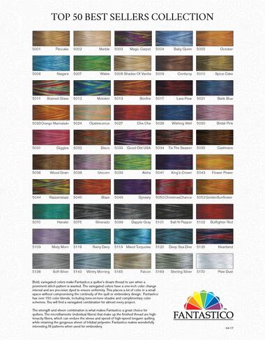 Superior Threads Fantastico 2-Ply 40-Weight High Strength Polyester Embroidery Quilting Sewing Thread - 2,000 yard Cone (#5004 Baby Quinn) in Saudi Arabia