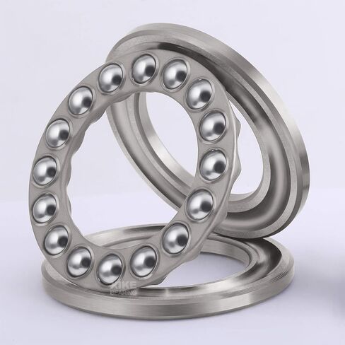XiKe 1 Pack 51213 Bearings 65x100x27mm, High Speed and Chrome Steel Thrust Ball Bearings. in Saudi Arabia