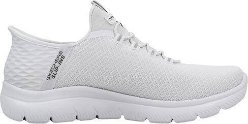Skechers Men's Summits High Range Hands Free Slip-in Sneaker, White, 9.5 Wide in Saudi Arabia