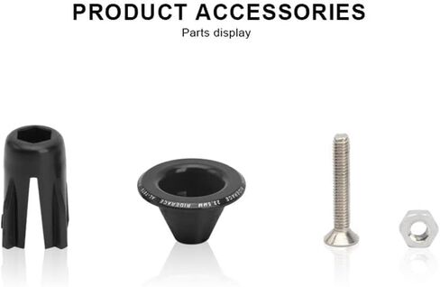 قطعة واحدة من سدادات نهاية مقود الدراجة باللون الأحمر، مقابس نهاية قضيب الدراجة القابلة للتعديل، قابس قضيب المقبض، غطاء نهاية مقبض الدراجة، أجزاء ومكونات أغطية مقود الدراجة من سبائك الألومنيوم، مقابض الدراجة in Kuwait