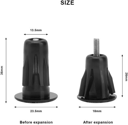 قطعة واحدة من سدادات نهاية مقود الدراجة باللون الأحمر، مقابس نهاية قضيب الدراجة القابلة للتعديل، قابس قضيب المقبض، غطاء نهاية مقبض الدراجة، أجزاء ومكونات أغطية مقود الدراجة من سبائك الألومنيوم، مقابض الدراجة in Kuwait
