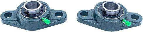 FKG UCFL205-16 Pillow Block Flange Bearing 1" inch Bore, Set of 2 in Saudi Arabia