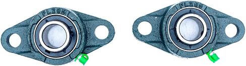 FKG UCFL205-16 Pillow Block Flange Bearing 1" inch Bore, Set of 2 in Saudi Arabia