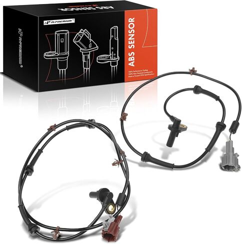 A-Premium ABS Wheel Speed Sensor Compatible with Nissan Models - Altima 2002-2004, L4 2.5L/V6 3.5L, Sedan - Rear Driver and Passenger Side, 2-PC Set, Replace# 47901-8J000, 47900-8J000 in Saudi Arabia