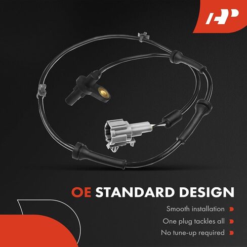 A-Premium ABS Wheel Speed Sensor Compatible with Nissan Models - Altima 2002-2004, L4 2.5L/V6 3.5L, Sedan - Rear Driver and Passenger Side, 2-PC Set, Replace# 47901-8J000, 47900-8J000 in Saudi Arabia