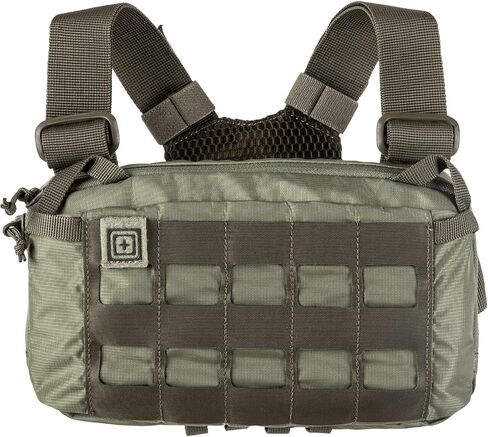5.11 Tactical Skyweight Survival Chest Pack - 2-Liter Capacity, Adjustable Harness, Ambidextrous CCW Compartment - Sage Green, 1 SZ, Style 56769 in Saudi Arabia