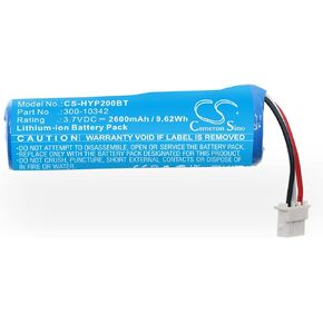 Battery for H*oneywell Home PROSIXC2W,PROSIXC2W Hardwired-to-SiX Wireless Converter,fits P/N:300-10342 (2600mAh/9.62Wh)