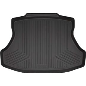 Husky Liners Weatherbeater Floor Mats | Fits 2012 - 2013 Honda Civic 4-Door | Front & 2nd Row, 3-pc Black - 98441