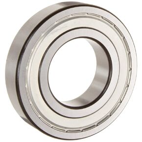 SKF 6202 2ZJEM Light Series Deep Groove Ball Bearing, Deep Groove Design, ABEC 1 Precision, Double Shielded, Non-Contact, Steel Cage, C3 Clearance, 15mm Bore, 35mm OD, 11mm Width, 843.0 pounds Static Load Capacity, 1750.00 pounds Dynamic Load Capacity