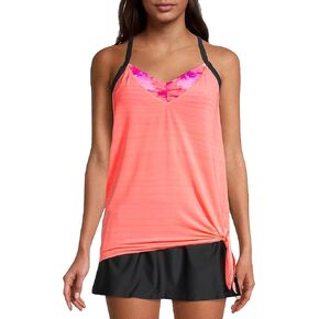 ZeroXposur Erupt Knot 2For Tankini Tops for Women, Swim Tops Women Top Only, Tankini Tops for Women Swimwear Top Only