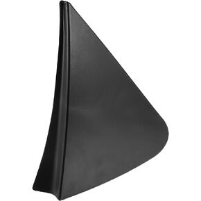 Front Right Door Mirror Corner Mudguard Triangle Cover Trim No.60117-0D100 Rearview Triangle Trim Panel for Toyota Yaris 2007-2011 Plastic Black