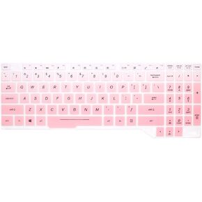 غطاء لوحة مفاتيح من السيليكون HRH لجهاز ASUS TUF FX505 FX505GT FX505DT FX705 FX705DY، ROG Strix GL503 GL504 GL703 GL704 GL704GM GL704GV GL704GW للألعاب، لون أخضر نعناعي
