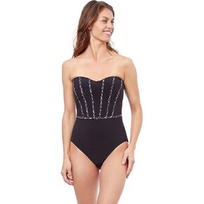 Profile by Gottex Women's Standard Bash Bandeau Underseam One Piece