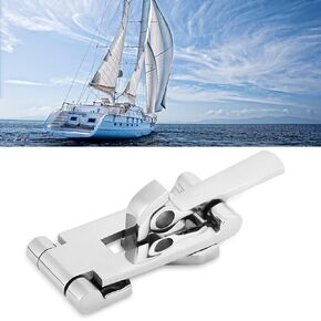 Qiilu Marine Boat Yacht Locker Anti-Rattle Latch Hatch Door Fastener Clamp Lockable