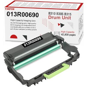 Compatible for B310 Black Drum Unit [42,800 Pages] 1Pack High Capacity 013R00690 Imaging Unit Replacement for Xerox B305 B310 B315 Printer