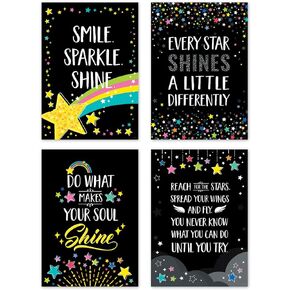 Creative Teaching Press Star Bright Inspire U 4-Poster Pack