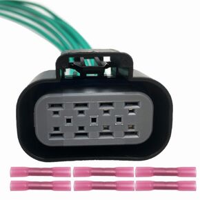 Xenon Headlight Connector Pigtail Plug Compatible with 2007-2014 Cadillac Escalade Non Platinum
