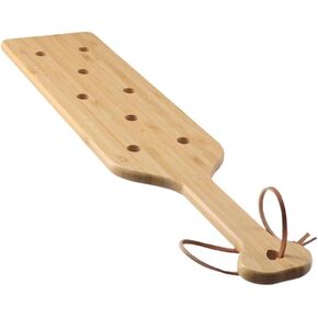 17inch Wooden Paddle with Airflow Holes Unfinished Wooden Paddle for Craftwood DIY