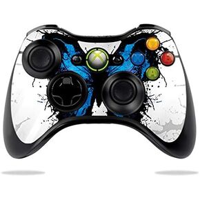 MightySkins Skin Compatible with Microsoft Xbox 360 Controller - Butterfly Splash | Protective, Durable, and Unique Vinyl Decal wrap Cover | Easy to Apply, Remove, and Change Styles | Made in The USA