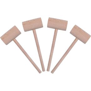 4PCS Wooden Crab or Lobster Mallets
