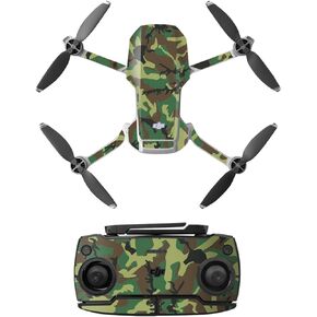 Drone Sticker Colorful Skin Wrap Decal Sticker Carbon Fiber Skin Decal Set Remote Controller Battery Body Wrap Waterproof for DJI Mavic Mini/Mavic Mini SE
