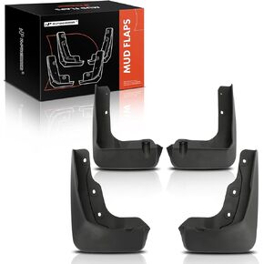 A-Premium Set of 4PCS Mud Flaps Splash Guards Mudguards with Hardware Kits Compatible with BMW U11 Series X1 M35i 2024, Front & Rear (Driver and Passenger Side)