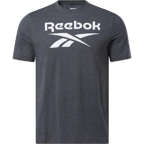 Reebok Men's Identity Stacked Logo T-Shirt