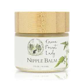 Organic Nipple Balm | Breast Feeding Essentials | Lanolin-Free, Gluten-Free | Relieves Soreness, Dryness, Cracking | Nursing Balm | Provides Protective Layer - 2 FL. OZ.